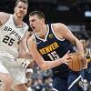 Jokić zabio 41 poen u porazu Denvera od San Antonija, Lakersi ostali bez play-offa