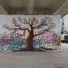 Građani Čapljine otiscima dlanova oslikali mural masline na Mostu Franje Tuđmana