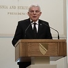 Džaferović osudio prijetnje smrću upućene Christianu Schmidtu na skupu u Banjoj Luci