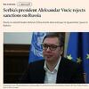 Vučić za Financial Times: Od Dodika sam tražio da ne formira vojsku i on je to prihvatio