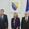 Džaferović i Dodik primili visoku zvaničnicu SAD-a Karen Donfried: Amerika je partner BiH
