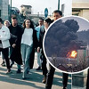 Angelina Jolie snimljena u Lavovu dok s pratnjom trči na sigurno usljed sirene za uzbunu