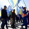 Rudari u protestnoj šetnji kroz Sarajevo: Uz muziku na Praznik rada zahtijevaju veća prava