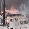 Vatra uništila fabriku za preradu drveta kod Čelića, vatrogasci satima gase požar