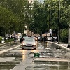 Haos u Zenici: Bujica podigla asfalt, vjetar nosio crijepove s krovova