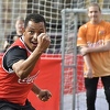 Gilberto Silva i Faruk Hadžibegić družili se s fanovima na platou prekoputa Vijećnice