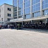 Navijači Sarajeva uz ogromno policijsko osiguranje vozom krenuli u Zenicu na finale Kupa BiH