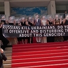 Ukrajinci protestovali u Cannesu: Je li uvredljivo govoriti o genocidu?