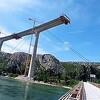 Spojeni gigantski stubovi na mostu Počitelj, izronio impresivni raspon od 147 metara