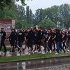 Ogroman pljusak "pokvario" korteo BH Fanaticosa ka Bilinom polju