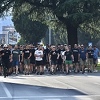 Dio navijača BiH u korteu krenuo na stadion u Podgorici, prati ih veliko osiguranje