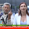 "Veseo" jutarnji program: Muškarac uletio reporterki u kadar, psovao i posuo je pićem