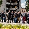 Dritan Abazović i Edi Rama stigli u Ukrajinu, obišli Kijev i Borodjanku