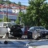 Stravičan sudar na Alipašinom Polju u Sarajevu, vozila potpuno uništena
