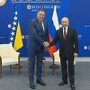 Dodik se ipak sastao s Putinom, iza njih zastave BiH i Rusije