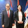 Schmidt se sastao s potpredsjednicom PDP-a Jelenom Trivić
