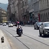 Titovom ulicom u Sarajevu na motociklu se provozao omiljeni lik iz dječijih crtića
