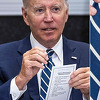 Biden novinarima slučajno pokazao papir sa uputama kako da se ponaša tokom konferencije