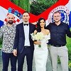 Hrvatski rukometaš Igor Karačić se oženio u Mostaru, na vjenčanju i zastava Zrinjskog
