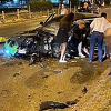 Strašan sudar na Otoci u Sarajevu: Automobil potpuno uništen