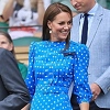 Kate Middleton u plavoj haljini na tufnice privlačila poglede na Wimbledonu