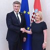Plenković podržao Krišto: Prioritet je osigurati jednakopravnost Hrvata u BiH
