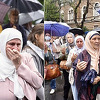 Tabuti s posmrtnim ostacima žrtava genocida u Srebrenici ispraćeni ispred Predsjedništva BiH