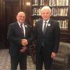 Džaferović s Peachom: Vlasti Srbije i entiteta RS sistemski poriču genocid