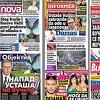 Nije 1941. ali kao da jeste: Ovako jutros izgledaju naslovnice Vučićevih tabloida