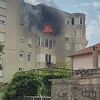 U Mostaru izgorio stan na četvrtom spratu zgrade, nema povrijeđenih osoba