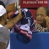 Kyrgios pogodio lopticom stariju gospođu na tribinama pa joj se izvinjavao i dao poklon