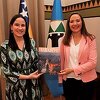 Zastupnica u Bundestagu Jasmina Hostert boravi u Sarajevu, svom rodnom gradu