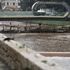 Vodena bujica oštetila skelu ispod mosta "Festina Lente" u Sarajevu