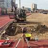Nastavljena rekonstrukcija terena na stadionu Tušanj nakon 20-ak dana zastoja