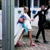 Prva fotografija s vjenčanja Branislava Trifunovića i Tihane Lazović: Suza u oku, veo na glavi