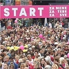 Na utrci "Race for the Cure" u Sarajevu hiljade ljudi dalo podršku ženama oboljelim od raka