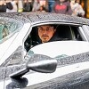 Ibrahimović u velikom stilu vozeći superautomobil stigao na milanski Fashion Week