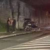 Sarajevo: U nesreći na Pofalićima smrskan automobil