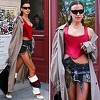 Irina Shayk u neobičnom izdanju na Sedmici mode u Parizu: Korzet i čudni poderani šorc