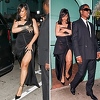 Rihanna snimljena na proslavi rođendana svog dečka, uskom crnom haljinom naglasila obline