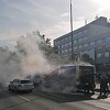 Kod RTV doma u Sarajevu se zapalio Centrotransov autobus
