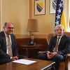 Džaferović ugostio Schmidta i nabrojao mu zašto se protivi njegovom nametanju izbornog zakona