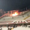 Veležovi navijači zapalili stolice prilikom napuštanja stadiona u Mostaru