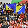 Sjajna atmosfera u Skenderiji na utakmici rukometaša BiH, podršku imaju i Crnogorci
