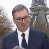 Na Vučića zamalo pao reflektor, on se pohvalio "hrabrošću": Nisam se ni pomjerio