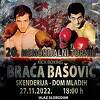 Memorijalni kickboxing turnir "Braća Bašović" 27. novembra u sarajevskom Domu mladih