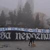 Željini Manijaci vatrometom u 6:37 sati "probudili Sarajevo", pogledajte kako je to izgledalo