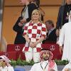 Kolinda u muškoj košulji na tribinama u Kataru: Komad brenda Louis Vuitton je davno rasprodan