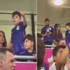 Messijev sin žvakaćom gumom gađao navijače, pogledajte reakciju ljutite Antonele