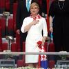 Kolinda Grabar-Kitarović u elegantnom izdanju pratila posljednju utakmicu Vatrenih na SP-u